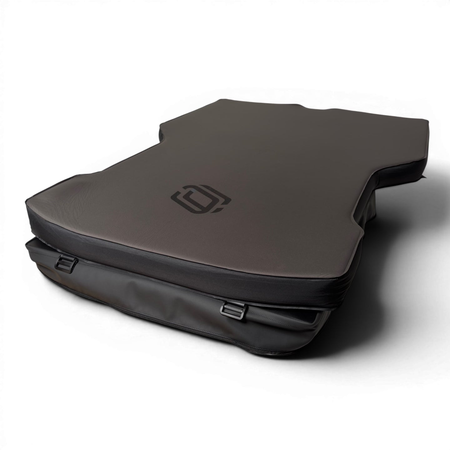 DreamCase Memory inflatable mattress on surface levelling case for Tesla Model Y